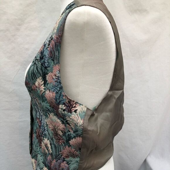 VINTAGE Pelican Cove Floral Vest - Picture 3 of 7
